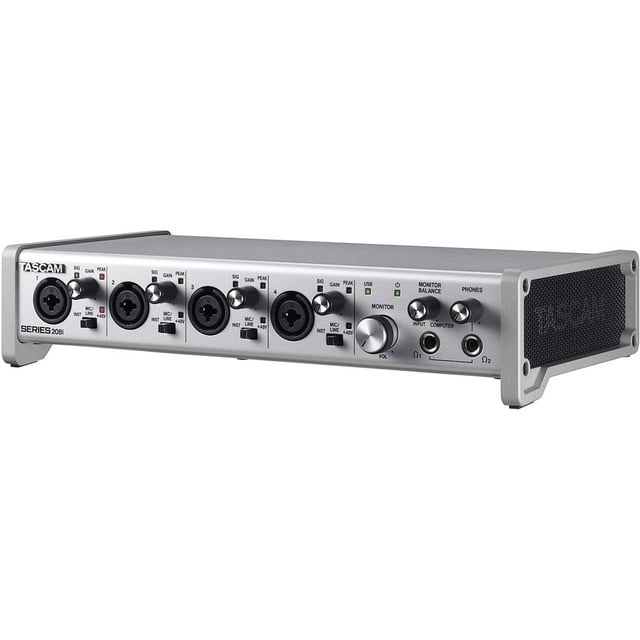 Tascam Series 208i Interface Audio/MIDI USB avec Mélangeur DSP