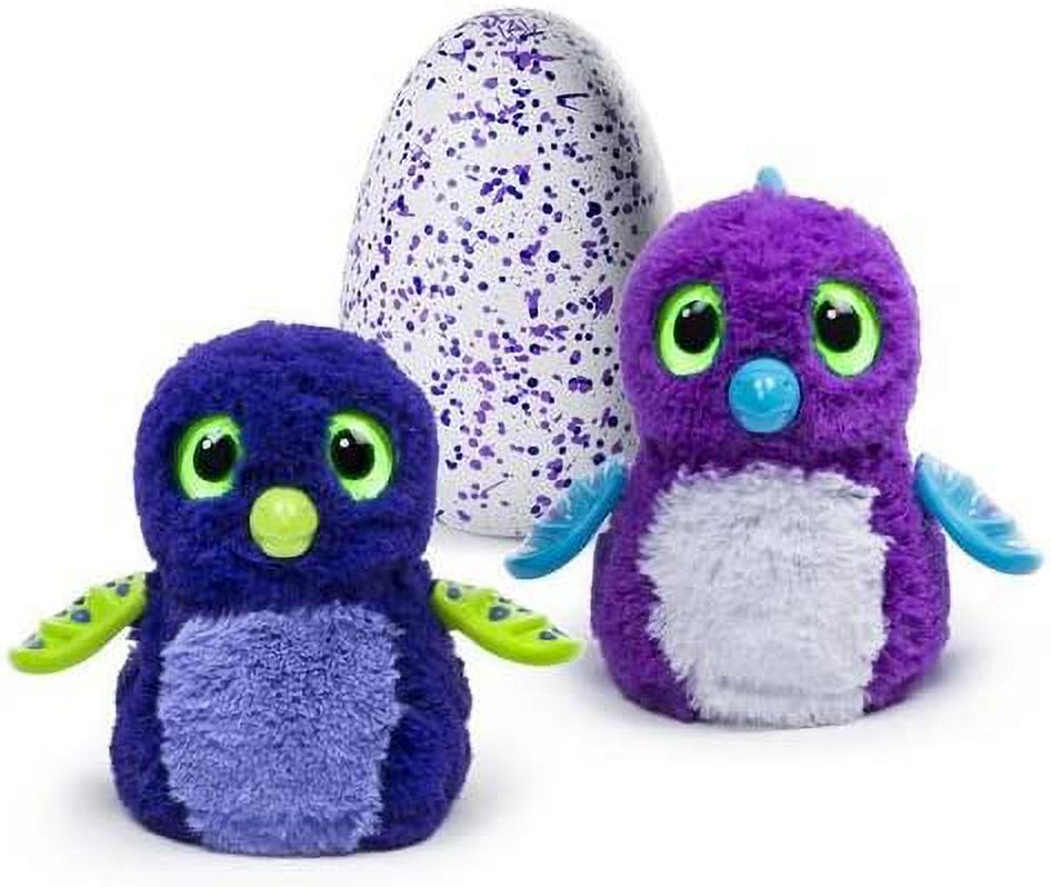 Hatchimals Draggle Blue/Purple Egg Interactive Walks Talks Dance Play Games Toy Spin Master 6034334 - image 4 of 8