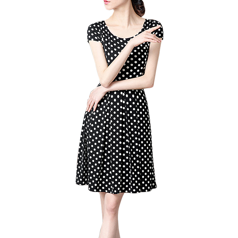 polka dot ladies dresses