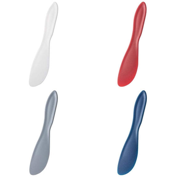 Pack of 4 Multi-Purpose Spreaders, Dip Spreaders for Appetizers, Small Knives Spreaders, Dishwasher Safe Peanut Butter Jar Knife