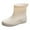 Beige, variant on Women Rain Boots Ankle Rain Boots Waterproof Non-Slip Casual Shoes Short Rain Boots Wide Calf For Gardening Outdoor Work And Everyday Wear Rain Boots