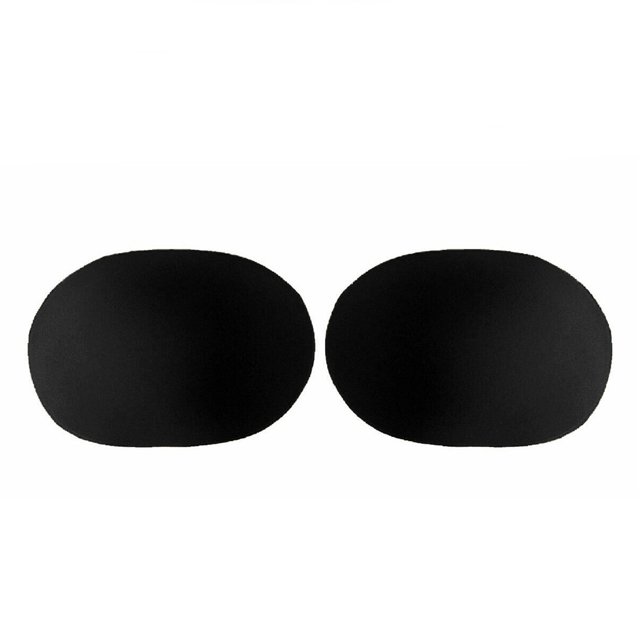 WZXFASHION Women Silicone Foam Shoulder Push-up Adhesive Enhancer Butt Shoulder Pads IntimatesAccessory Black One Size