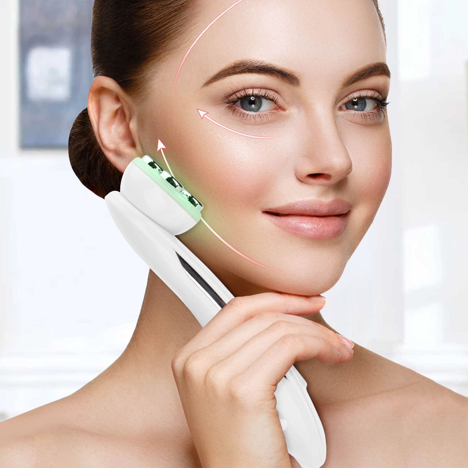 Anti Aging Face Neck Massager Portable Massager MicroCurrent Sculptor ...