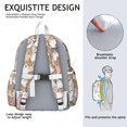 thumbnail image 5 of Corgi Crowd Backpack for School,Cute School Bag,Schoolbag with Adjustable Shoulder Straps & Padded Back,13.4"x11"x4.7", 5 of 6