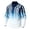 Tops-486Sky Blue, variant on LEKWK Mens Ombre Western Shirt Gradient Striped Long Sleeve Snap Button Top Cowboy Rodeo Style Slim Fit Casual Party Blouse