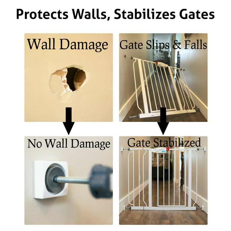 Baby gate hotsell wall protector