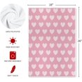 thumbnail image 6 of Valentines Day Kitchen Towels Set of 2, 18x26 Inch Valentines Day Dish Towels Sweet Heart Valentines Day Decor Hand Towels Seasonal Decorations for Home Drying Dishcloth, 6 of 6