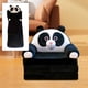 thumbnail image 3 of Funda de sofá plegable y lavable para el hogar Negro, 3 of 8