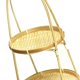 thumbnail image 2 of Bamboo Weaving Wicker Baskets Dish Handmade Home Decoration Storage Fruit Bread Food for Kitchen Org, 2 of 5