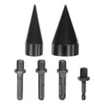thumbnail image 1 of Uxcell 2-Pack Broca para Partir Madera 32mm + 50mm + 4 Mangos (Cuadrado + Redondo + Hexagonal + Pequeño Hexagonal) para Estufa/Finca, 1 of 6