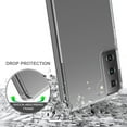 thumbnail image 4 of Samsung Galaxy S21 Plus (6.7") Phone Case Hybrid Transparent Clear Acrylic Back Hard PC & Soft TPU Protective Bumper Shock-Absorb Cover for Galaxy S21+ Plus, 4 of 7