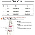 thumbnail image 3 of Babysbule Women's Bikini Sets Swimsuit Summer Solid Color Swimwear Two-piece Slim Swimsuit Bikini Straped Bathing Suit, 3 of 4