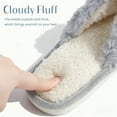 thumbnail image 6 of TRANSLINK Cozy Slippers with Soft Fuzzy Material and Memory Foam Comfort Portable for Home Indoor Outdoor, 6 of 6