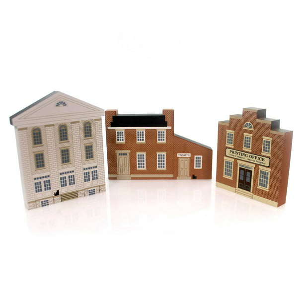 Cats Meow Village Historic Nauvoo Series Set 3 Wood Retired Com - Nauvoo House Home Goods And Decor