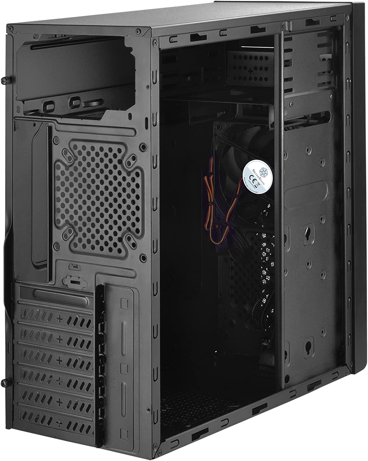 SilverStone Technology PS13B ATX Tower Computer Case with 2 X 5.25 Bays PS13B-x