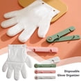 thumbnail image 2 of Clip de Rangement de Clip de Gant Jetable Support de Gant de Cuisine Clip Mur-Montagne C1A8, 2 of 8