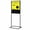 Black, variant on MT Displays Metal Info Board with 1 Tier
