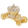 thumbnail image 4 of Carro de diamantes de estilo europeo, corona de diamantes, caja de anillo de diamantes para coche, adornos de decoración para el hogar, 4 of 8