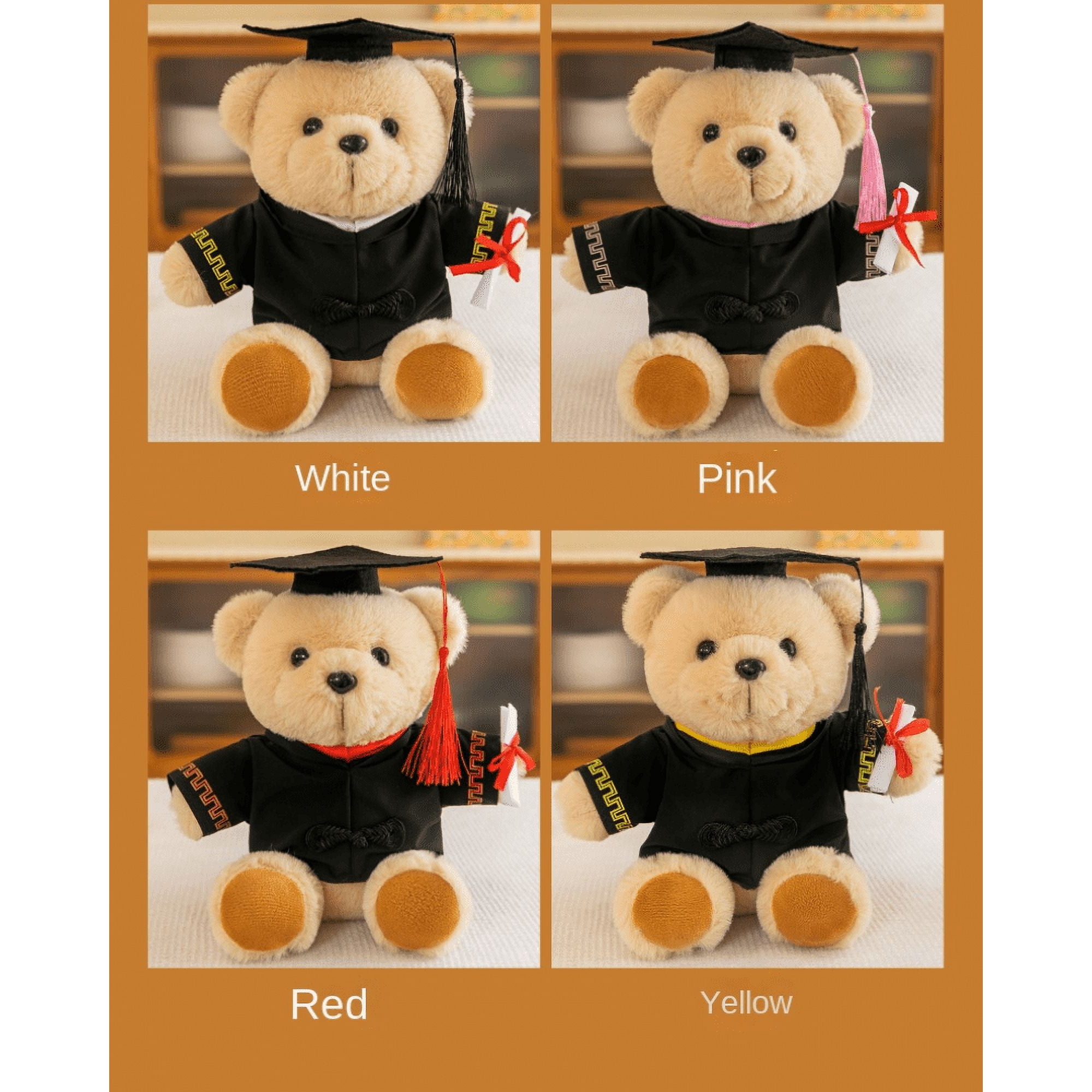Siniker Ours en Peluche Docteur Ours Diplome Ours en Peluche Cadeau Commemoratif de Graduation Walmart