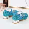 thumbnail image 6 of Girls Sandals Dress Shoes for Kids Heels Party Performance Glitter Non Sole Toddler Jellies Slides for Big Kids Slides Youth Girls Jelly Sandals for Baby Girls Slide Girls Baby Girl Sandals, 6 of 9