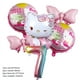 thumbnail image 3 of Decoración con temática de Hello Kitty rosa para baby shower de niña, suministros para fiesta de cumpleaños para niños, vajilla desechable, pancarta decorativa, globo, 3 of 5