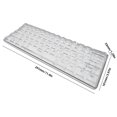 thumbnail image 4 of Teclado para juegos de 61 teclas, teclado inalámbrico intercambiable en caliente, kit de teclado para PC con retroiluminación RGB, 4 of 6