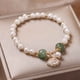 thumbnail image 3 of Xihbxyly Ofertas del Prime Day Pulsera de perlas de agua dulce para mujer, diseño, pulsera de perlas de estilo moderno, 3 of 4