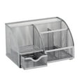 thumbnail image 4 of EXERZ Wire Mesh Desk Organizer - Silver, 4 of 5
