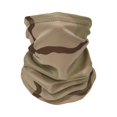 thumbnail image 2 of Unisex Outdoor Cycling Face Mask, Camouflage Mesh Sunscreen Headscarf Neck Gaiter, Quick Dry Summer Gear, Cool Gift(One Size,Brown), 2 of 3