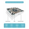 thumbnail image 5 of Quilts Full Size, Brown Teal Boho Soft Comforter Bedding Set for Bed, Ethnic Rustic Abstract Flowers Lightweight Quilted Bedspread with Pillow Cover(2 Pieces) for All Season, 78x90 Inch, 5 of 6