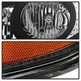 thumbnail image 3 of For 07-10 Hyundai Elantra TD Crystal Headlights (Black) TD-HD-JH-HYEL07-AM-BK, 3 of 4