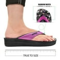 thumbnail image 5 of Aerosoft Women's Anette Beach Flip Flops for Summer Essentials, 5 of 7