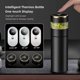thumbnail image 3 of (black)tea Infuser Bottle - Coffee Thermos - Smart Sports Water Bottle With Led Temperature Display - Travel Tea Cup With Stainless Steel Filter, 3 of 5