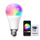 thumbnail image 1 of Bombilla inteligente RGB+CCT con conexión Bluetooth y control por aplicación LED RGB, 1 of 7