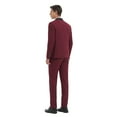 thumbnail image 5 of Beauty Emily New Men's Suit Korean Style Slim Fit 3-piece Suit Wedding Business Groom Groomsman 3-piece Suit Men's Dinner Jacket Vest Trouser Suit, 5 of 8