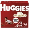 Huggies Little Snugglers Baby Diapers, Size 3, 76 Ct