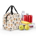 thumbnail image 6 of Lsque Shiba Head Face Pattern Lunch Bag Women/Men Insulated Lunch Box,Small Leakproof Cooler Food Lunch Containers Reusable High Capacity Lunch Tote Bags, 6 of 6
