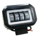 thumbnail image 5 of Par Barras Faro Led Lupa Cuadrado Ojos Ángel 4x4 Moto Rasen, 5 of 5