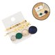 thumbnail image 3 of Qarigey 3 unids/set de horquilla para mujer, pinza para el pelo acrílica, decoración para el cabello para fiestas, banquetes, accesorios para la cabeza Accesorio para el cabello azul, 3 of 8