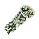 thumbnail image 4 of Guirnalda de flores artificiales para colgar en la pared, simulación de vid floral, oficina en casa, flor falsa, ratán, blanco sidaley HA8140-01B, 4 of 6