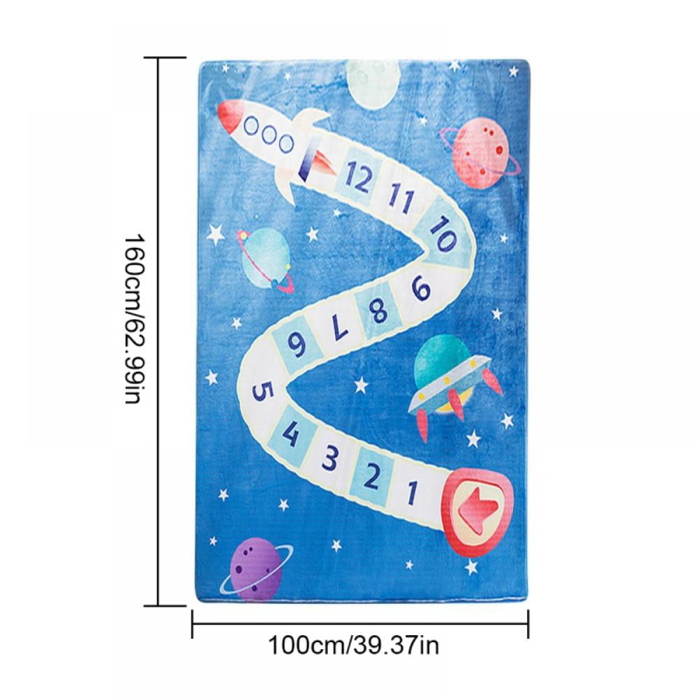 Prettyui Traveling In Space Carpet, 100 * 160cm Hop Count And Counting