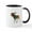 White/Black Inside, variant on CafePress - NEW SPECTRUM Mugs - 11 oz Ceramic Mug - Novelty Coffee Tea Cup