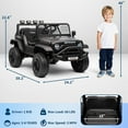 thumbnail image 2 of Garvee 12V Kids Ride on Car with Remote Controller, for Children 3-6 Years, Black, 2 of 7