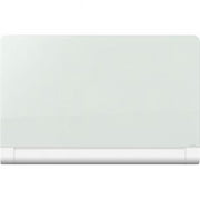 74 x 42 in. Horizon Magnetic Glass Marker Board with Hidden Tray - White