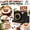 A+4Mold, variant on 3D Printed Latte Art Camera, Manual Coffee Powder Printer with Multiple Stencil Cards, Mechanical Coffee Stencil Maker for Cappuccino, Hot Chocolate, Home Cafe