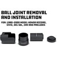 thumbnail image 2 of Powerbuilt 641321 Universal Heavy Duty Honda Lower Ball Joint Tool Adapter Kit, 2 of 4