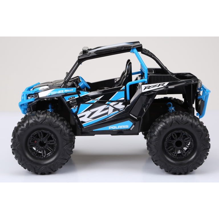 New Bright RC 1:14 Radio Control 2019 Polaris RZR - Blue - Walmart.com