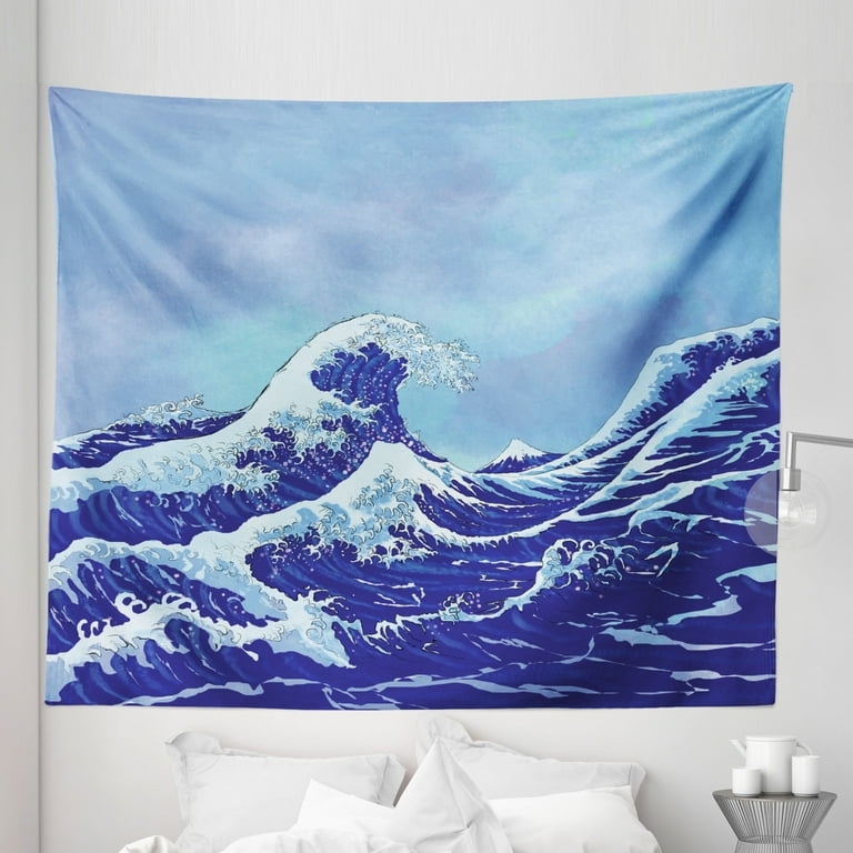 Royal blue tapestry sales