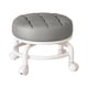 thumbnail image 3 of Taburete giratorio de 360 degree con asiento bajo y ruedas, para tareas domésticas, fácil de mover, para niños pequeños Gris, 3 of 9