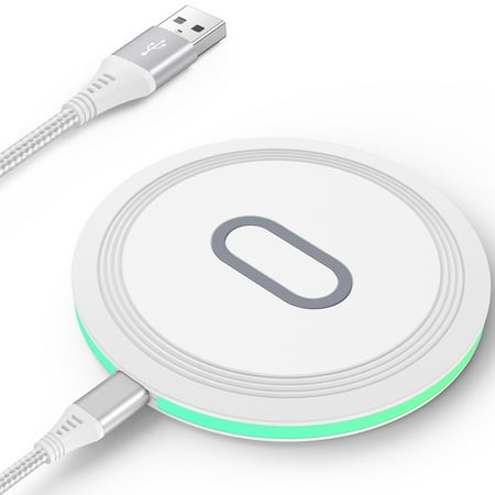 Fast Magnetic Wireless Charger HopePow 15W Wireless Charging Pad for Mag-Safe Charger Stand Wireless Charging Pad for Samsung iPhone 15/15 Pro/15 Plus/14 Pro/14 Plus/14 Pro max/ 13/13 Pro White